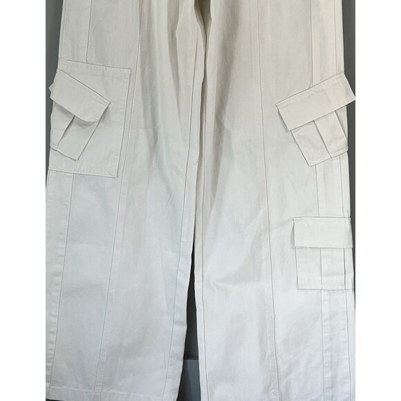 Los Angeles Sixty Six Girl’s Junior Wide Legged Baggy Street Wear White NWT 9 - Picture 5 of 8